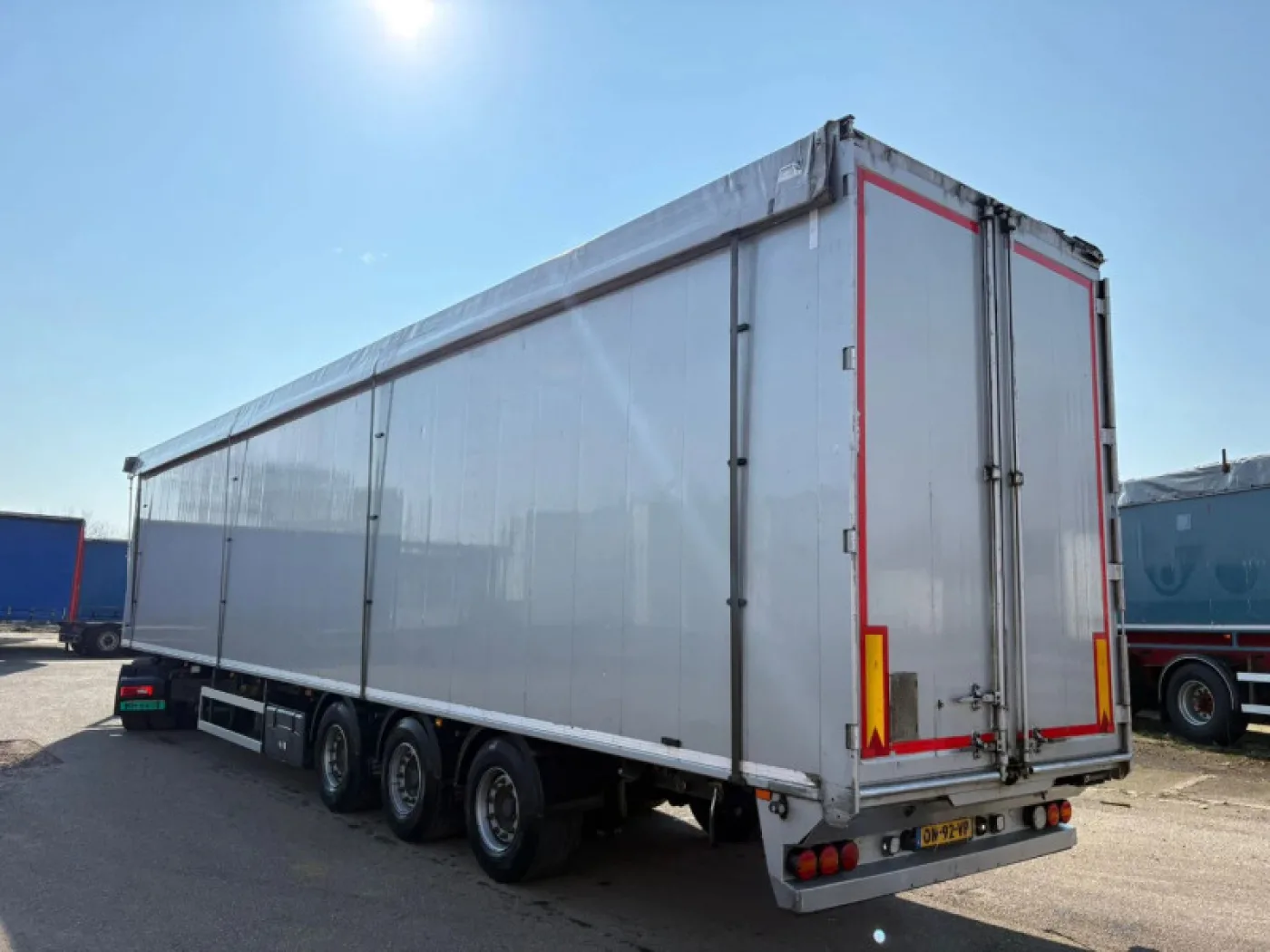Knapen Trailers K100 97 m³ Cargo Floor 10 mm, 3 years old, Liftas, APK/TÜV valid through September 2026 - 2