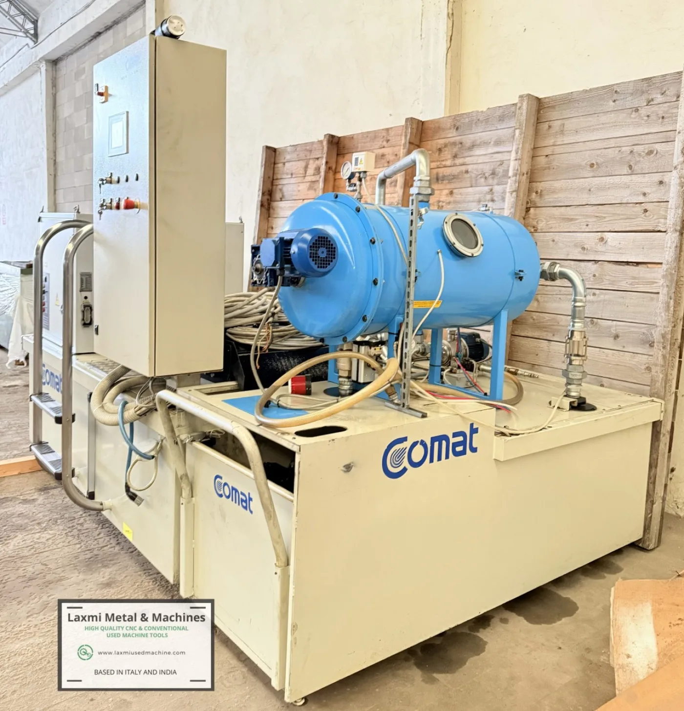 GRINDING OIL REFRIGERATING AND FILTERING TANK, COMAT (Italy) - Laxmi Metal & Machines, Rohtak - 5