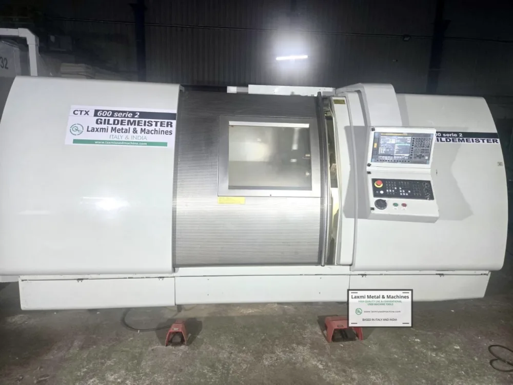 CNC LATHE, GILDEMEISTER - CTX 600 series 2 with live tools - Laxmi Metal & Machines, Rohtak