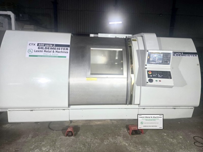 CNC LATHE, GILDEMEISTER - CTX 600 series 2 with live tools - Laxmi Metal & Machines, Rohtak