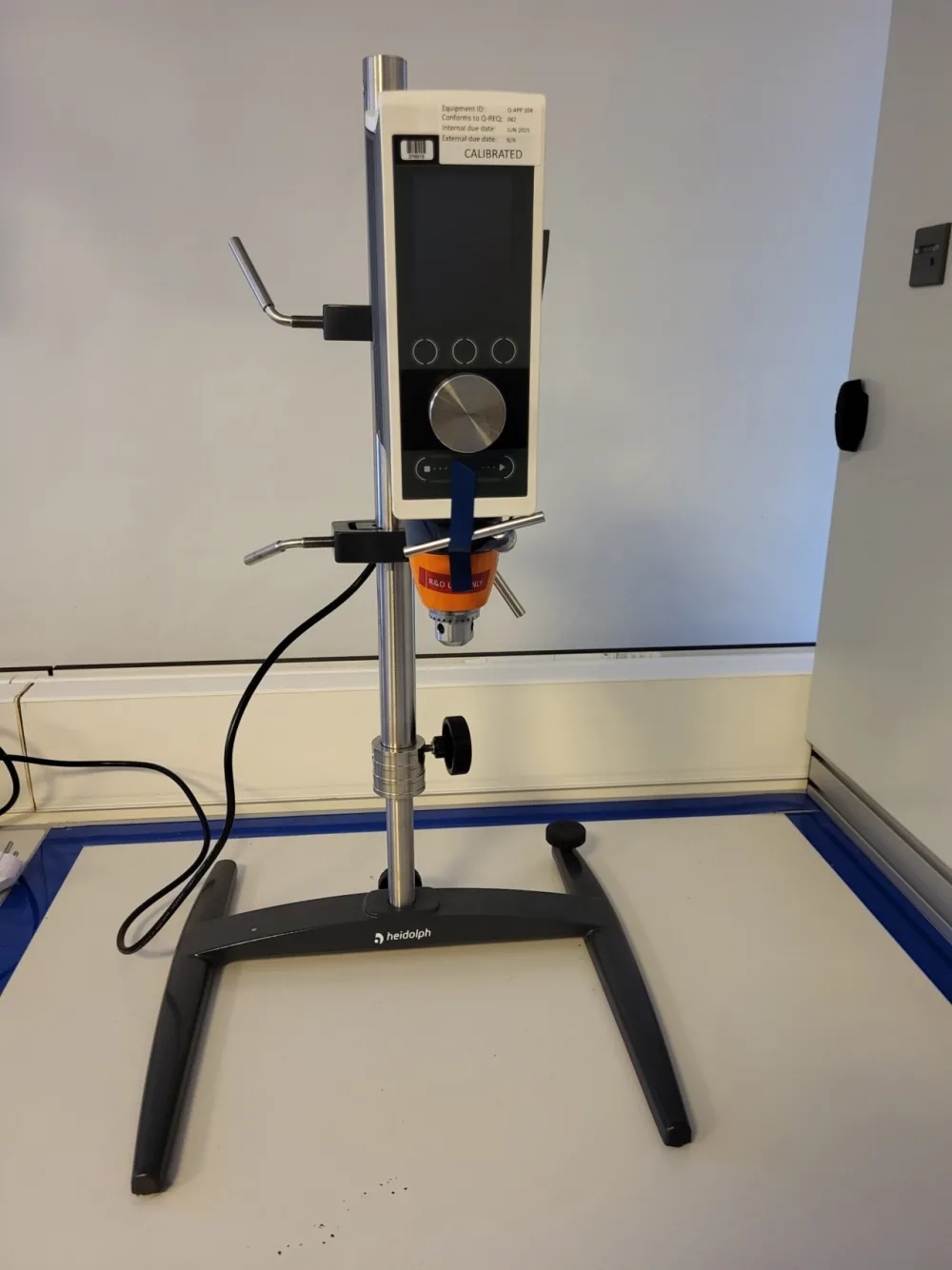 2452 - Used Heidolph Hei-Torque 100 Precision overhead stirrer