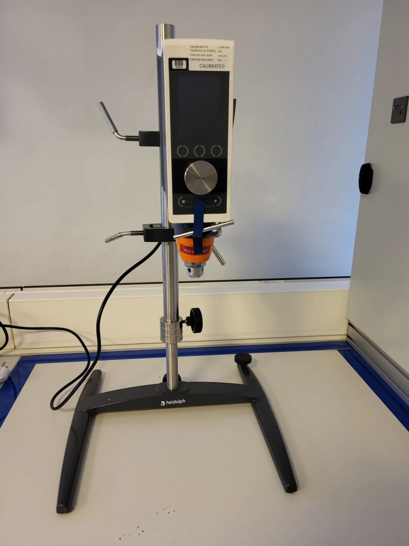 2452 - Used Heidolph Hei-Torque 100 Precision overhead stirrer - 1