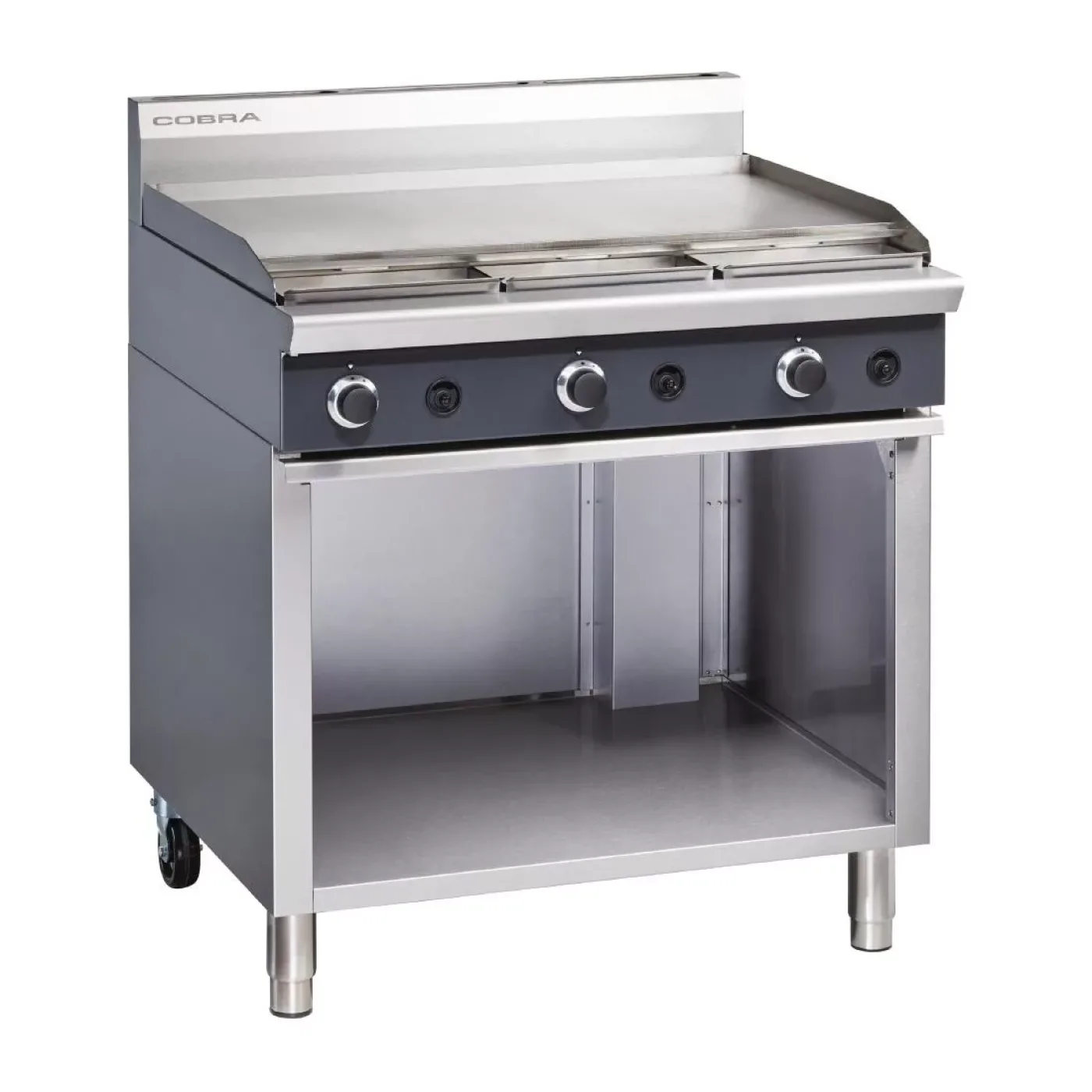 Blue Seal Cobra Freestanding Natural Gas Griddle C9A - islandcatering - 1