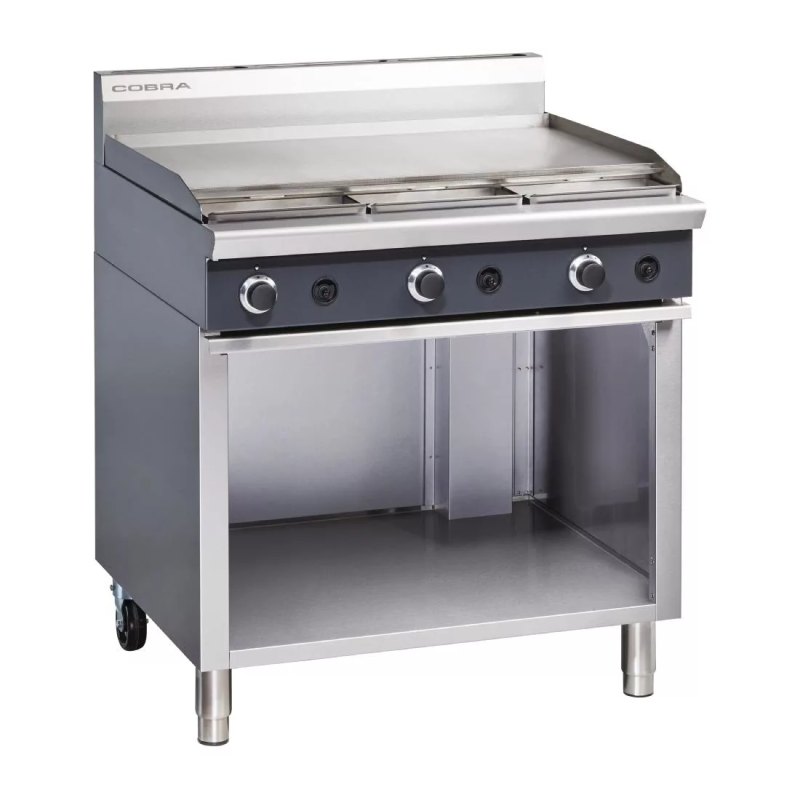 Blue Seal Cobra Freestanding Natural Gas Griddle C9A - islandcatering