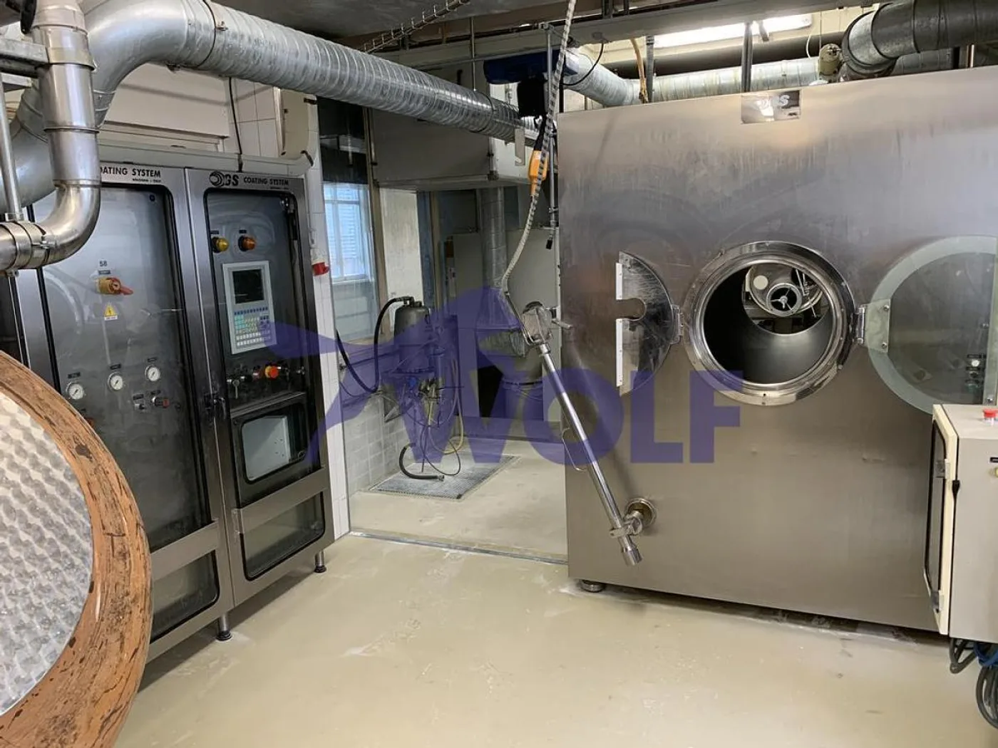 Zucker-Drageeanlage GS-COATING-SYSTEM - Modell PRA/S400, bestehend aus: - 2