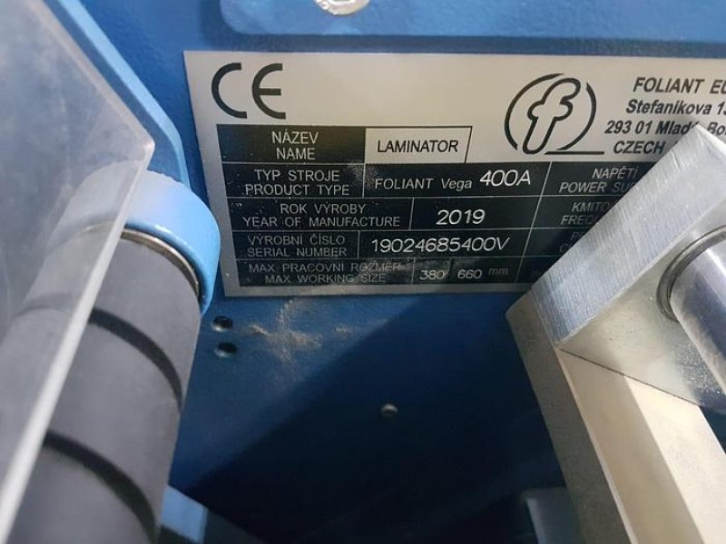 2019 Foliant Foliant vega 400A