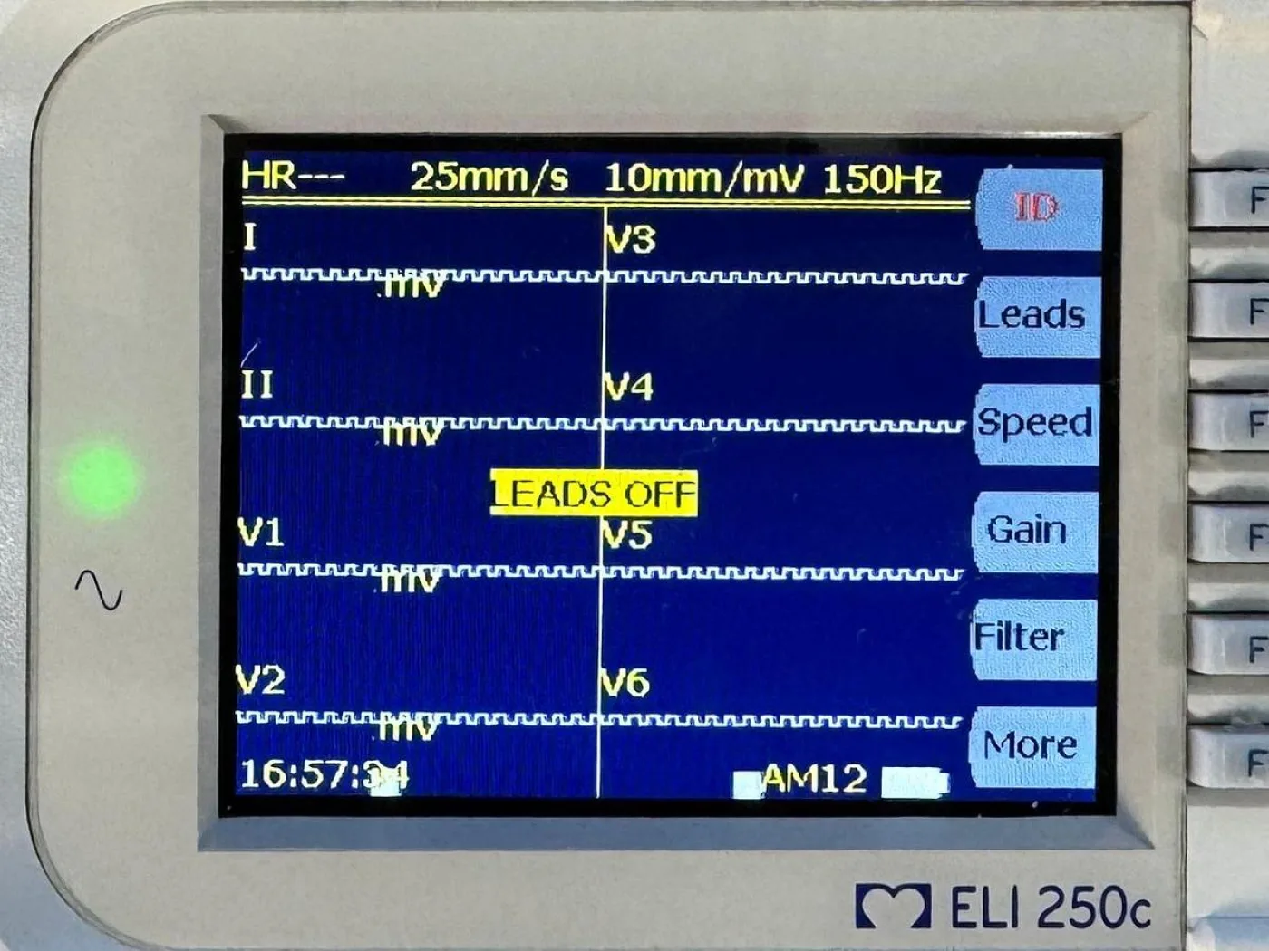 Mortara ELI 250c Electrocardiograph ECG REF: ELI250c-BCB-BAFAX - 7