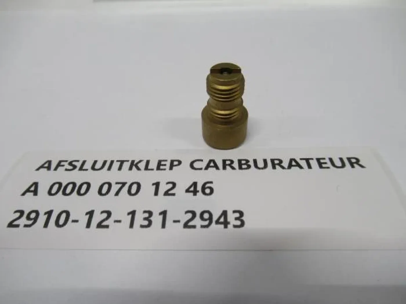 Afsluitklep carburateur - 4