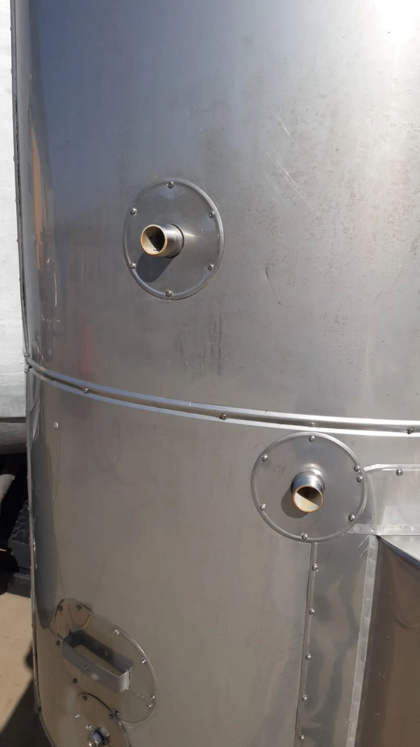 STAINLESS STEEL TANK CAPACITY LITERS 3000 (HL 30) ABOUT STORAGE MODEL WITH TOTAL INSULATION, SECOND-HAND EQUIPMENT - 4