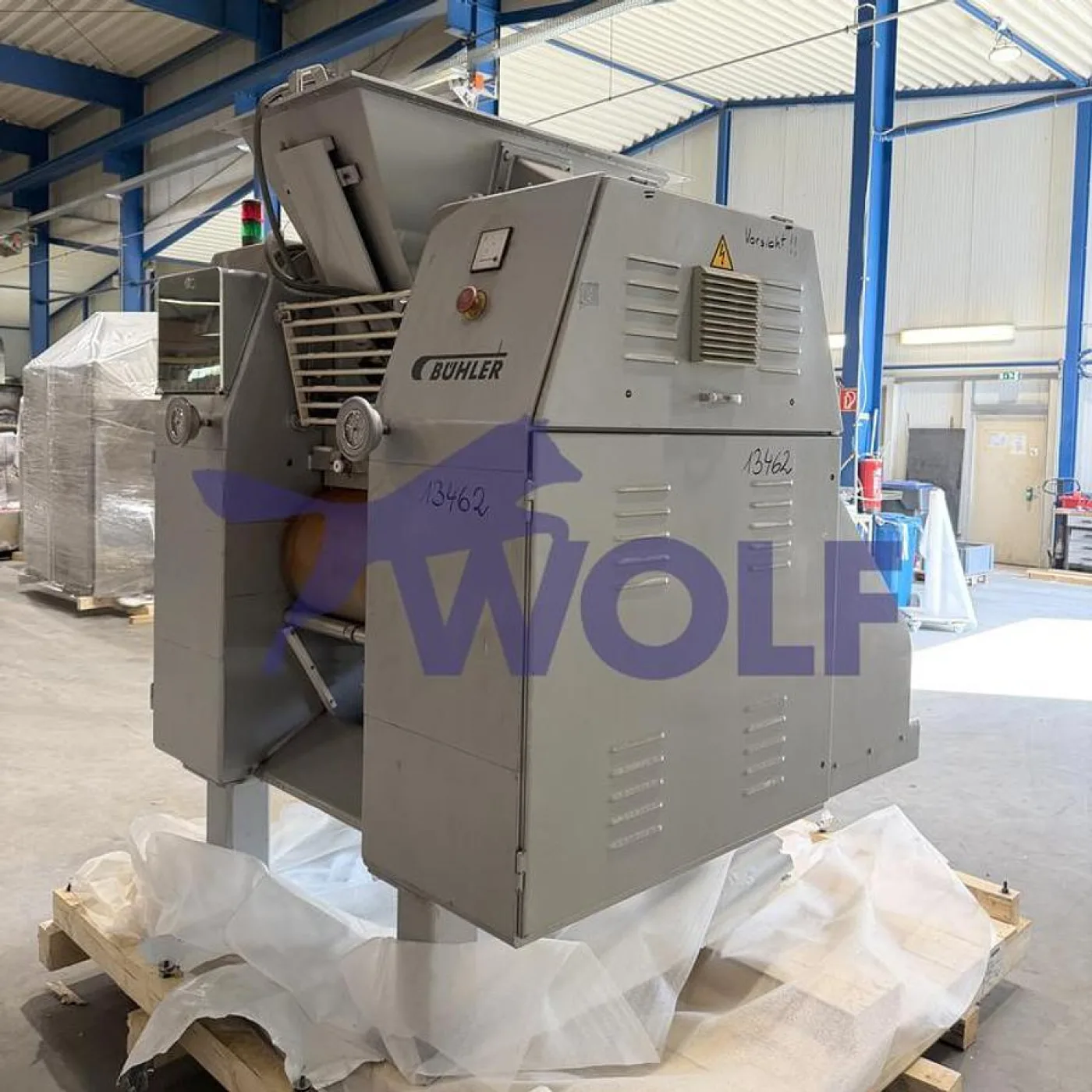 Zweiwalzwerk BÜHLER - Type SZAN-500, mit 500 mm Arbeitsbreite. - 2