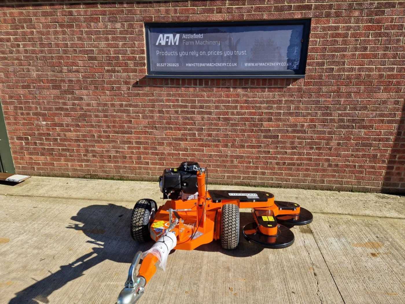 Chapman TS600 ATV Trailed Strimmer - 1