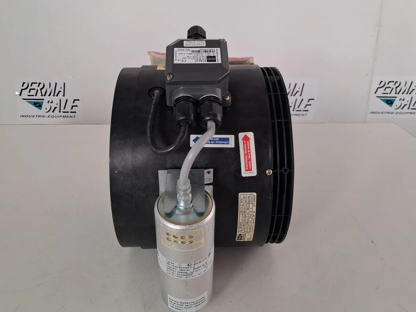 Helios RRK 250 EX Radial-Rohrventilator ATEX - 5