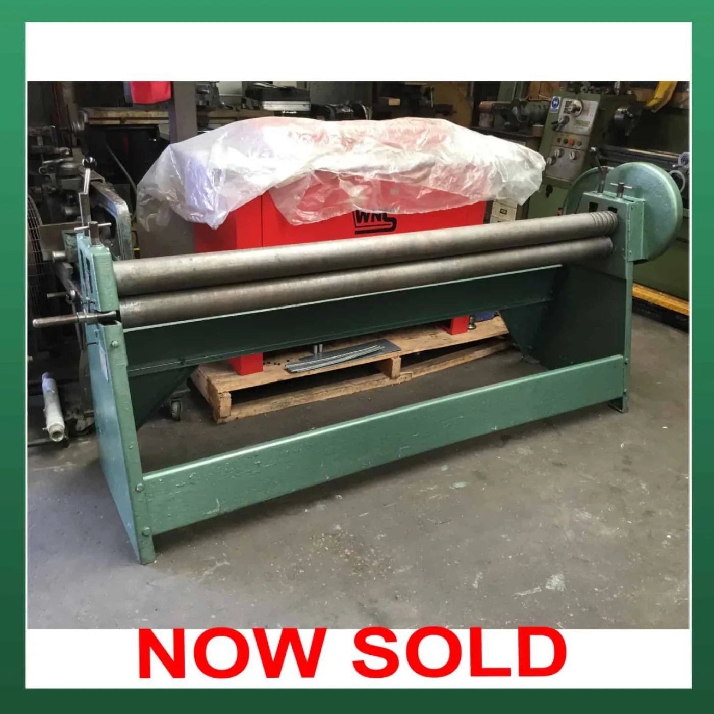 EDWARDS Besco Geared Bending Rolls 2030mm - WNS - W. Neal Services Ltd - 1