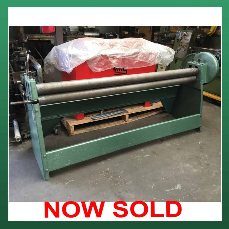 EDWARDS Besco Geared Bending Rolls 2030mm - WNS - W. Neal Services Ltd