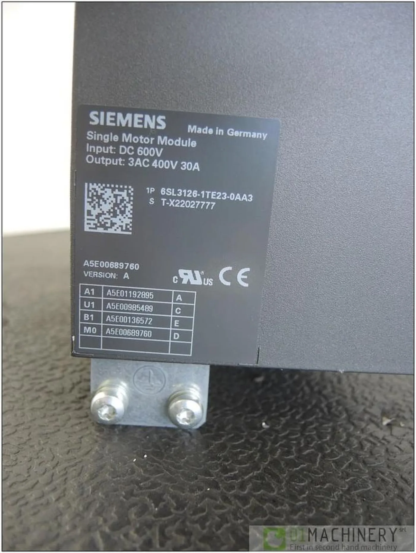 2009 SIEMENS 6SL3126-1TE23-0AA3 AI2540 - 3