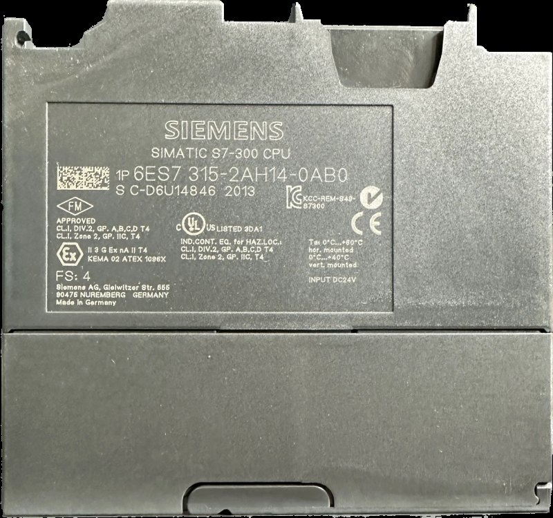 Siemens SIMATIC S7-300, CPU 315-2DP 6ES7315-2AH14-0AB0(g)