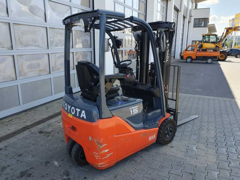 Toyota 8FBET15 / Triplex: 4.30m / nur 1.842h! / SS
