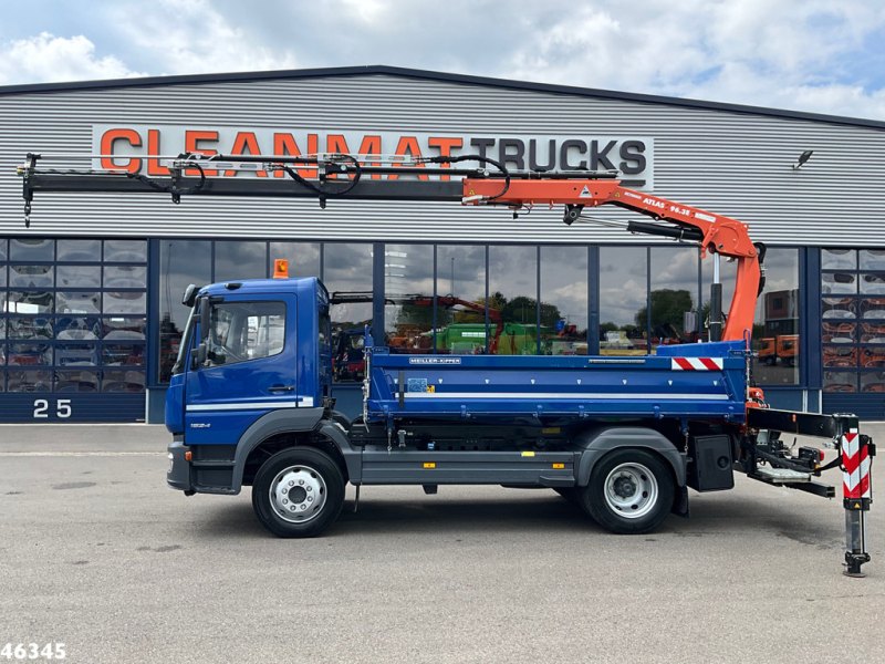 Mercedes-Benz Atego 1524 Euro 6 Atlas 10 Tonmeter laadkraan Just 1.858 km! NEW & UNUSED!