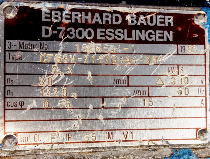 Hermann Waldner 2000L - Stainless Steel Reactor