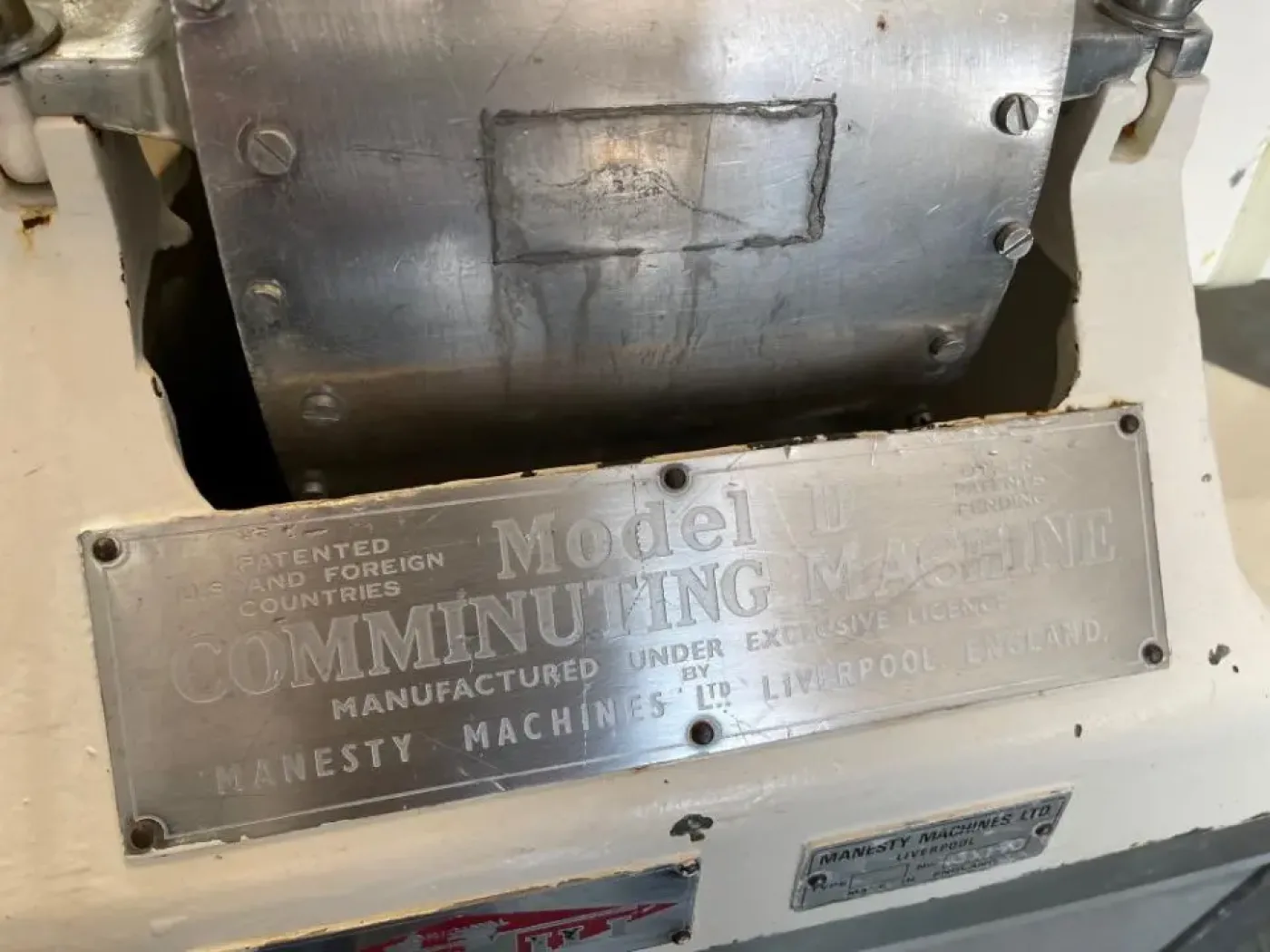 USED FITZMILL MODEL D OSCILLATING HAMMER MILL - 1