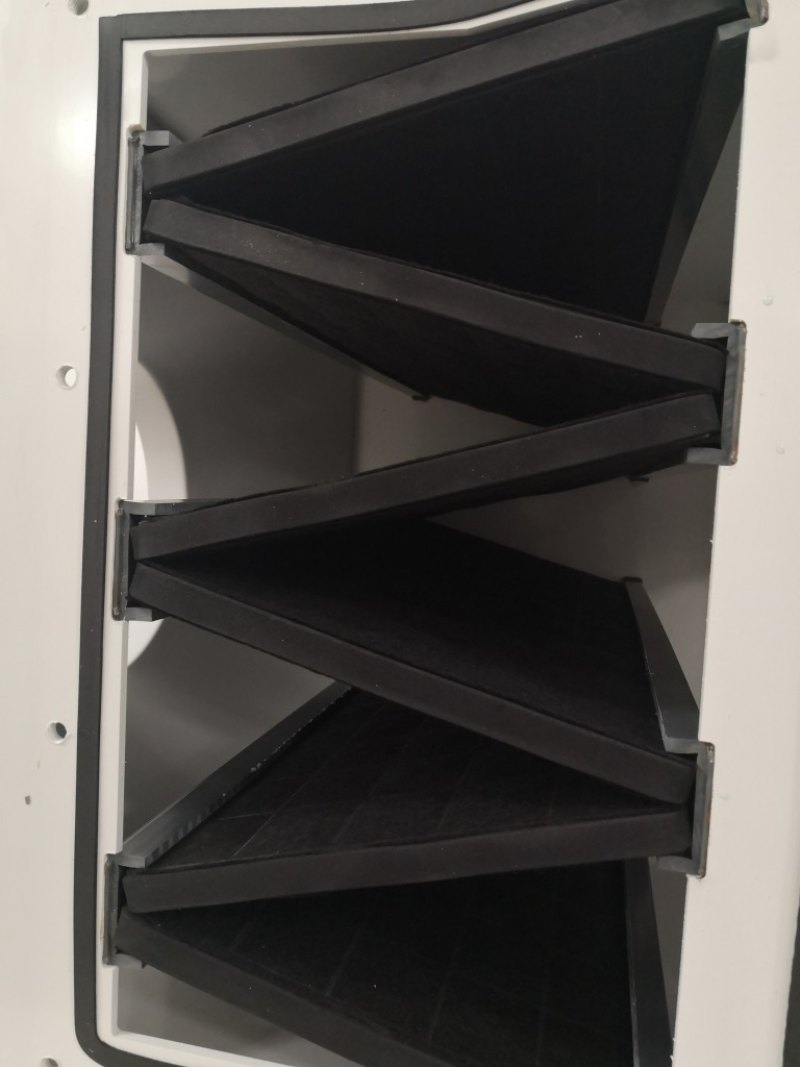 CASSONETTO PER FILTRI – PROJECT PLAST – MOD. PROJECT CARBO 6 CELLE