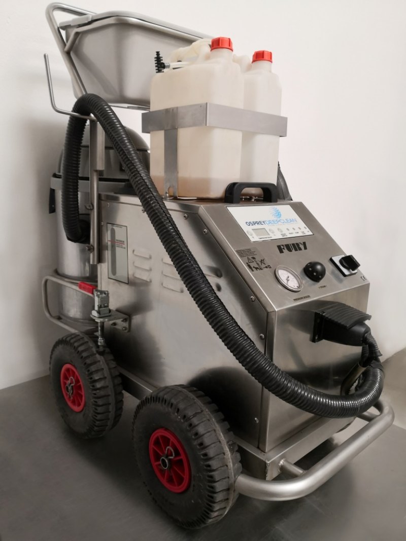 MACCHINA PER LA PULIZIA A VAPORE – OSPREY DEEPCLEAN – MOD. FURY