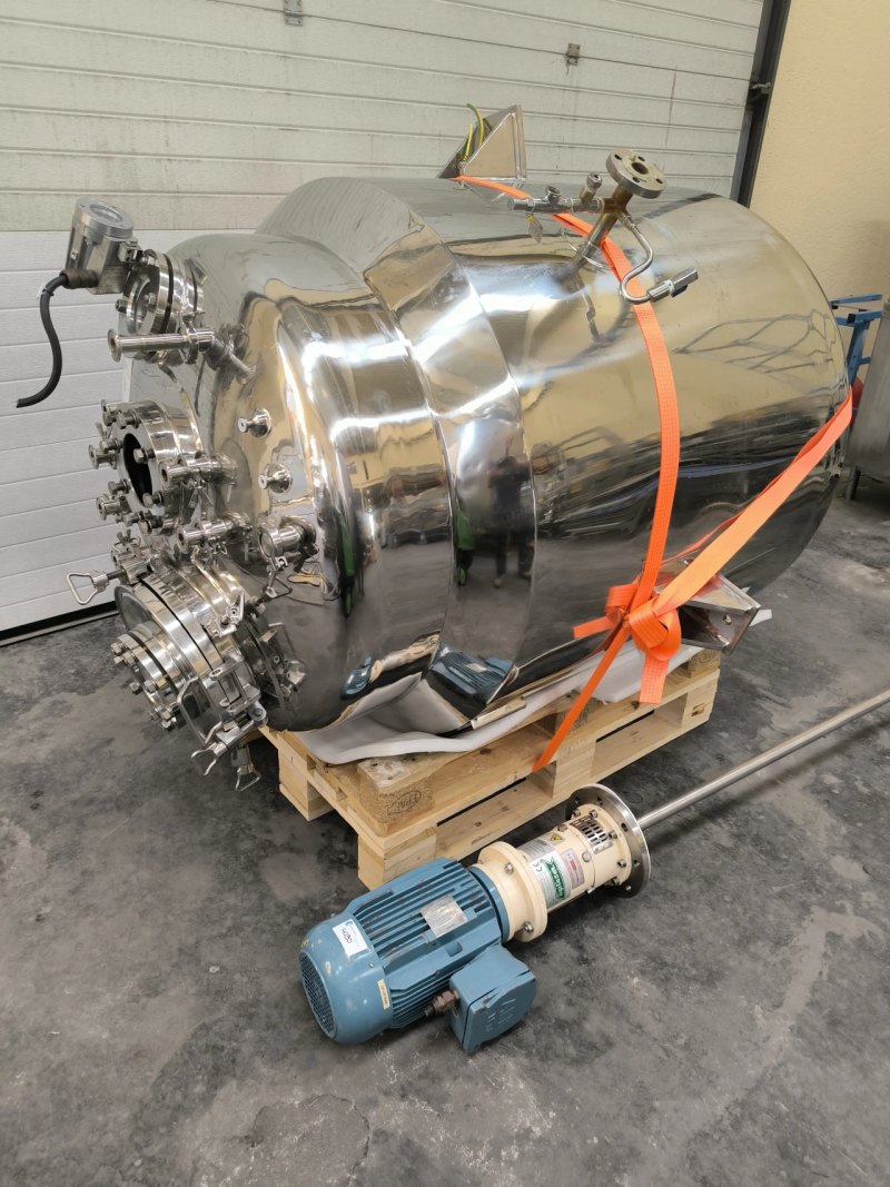 REACTOR TINSMACAL STAINLESS STEEL WITH JACKET AND AGITATION