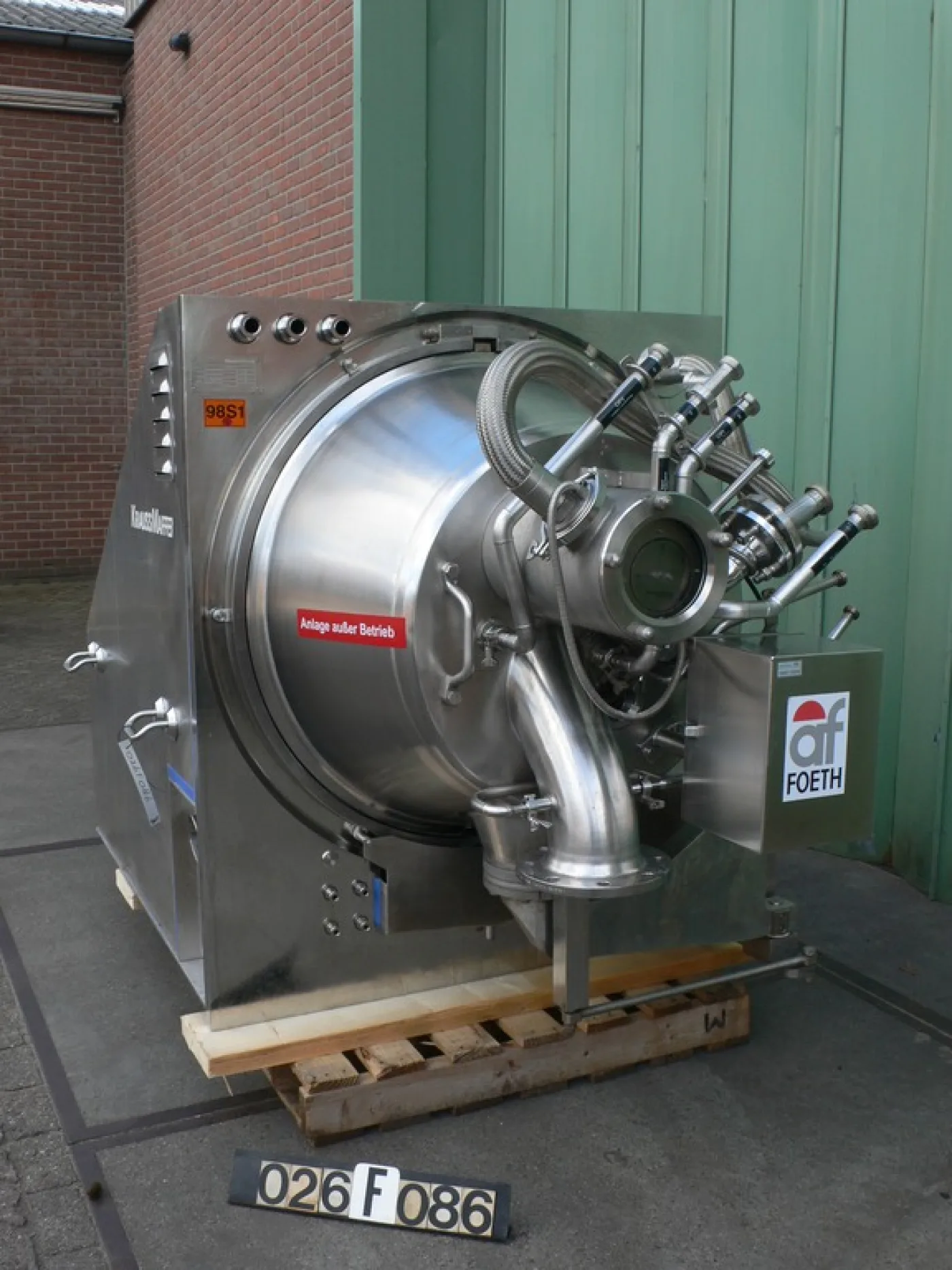 Krauss Maffei HZ-630 PH - Peeling centrifuge - 1