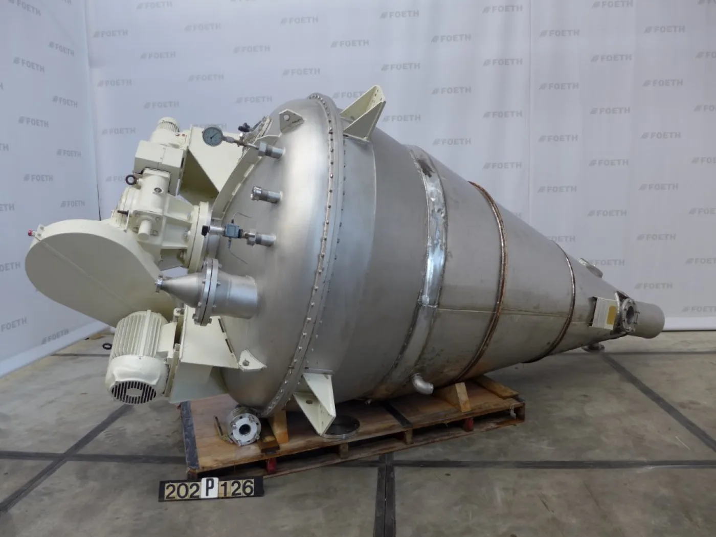 Hosokawa Nauta MBXU-20 RVW - Conical dryer - 4