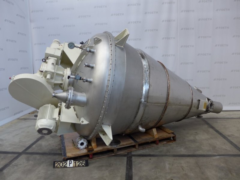Hosokawa Nauta MBXU-20 RVW - Conical dryer