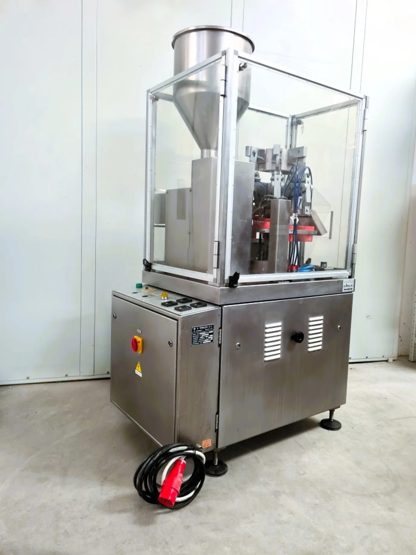 INTUBETTATRICE PER TUBETTI IN PLASTICA – TONAZZI – MOD. COLIBRI 40 - 8