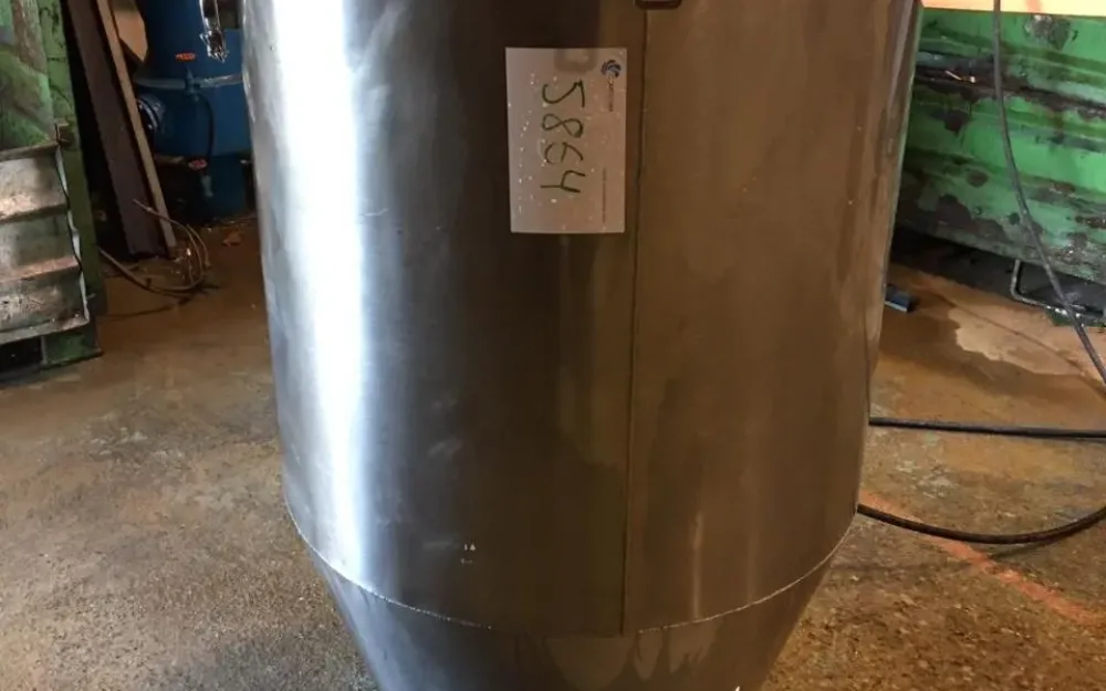 USED STAINLESS STEEL SOLID TECHNICAL BAG FILTER