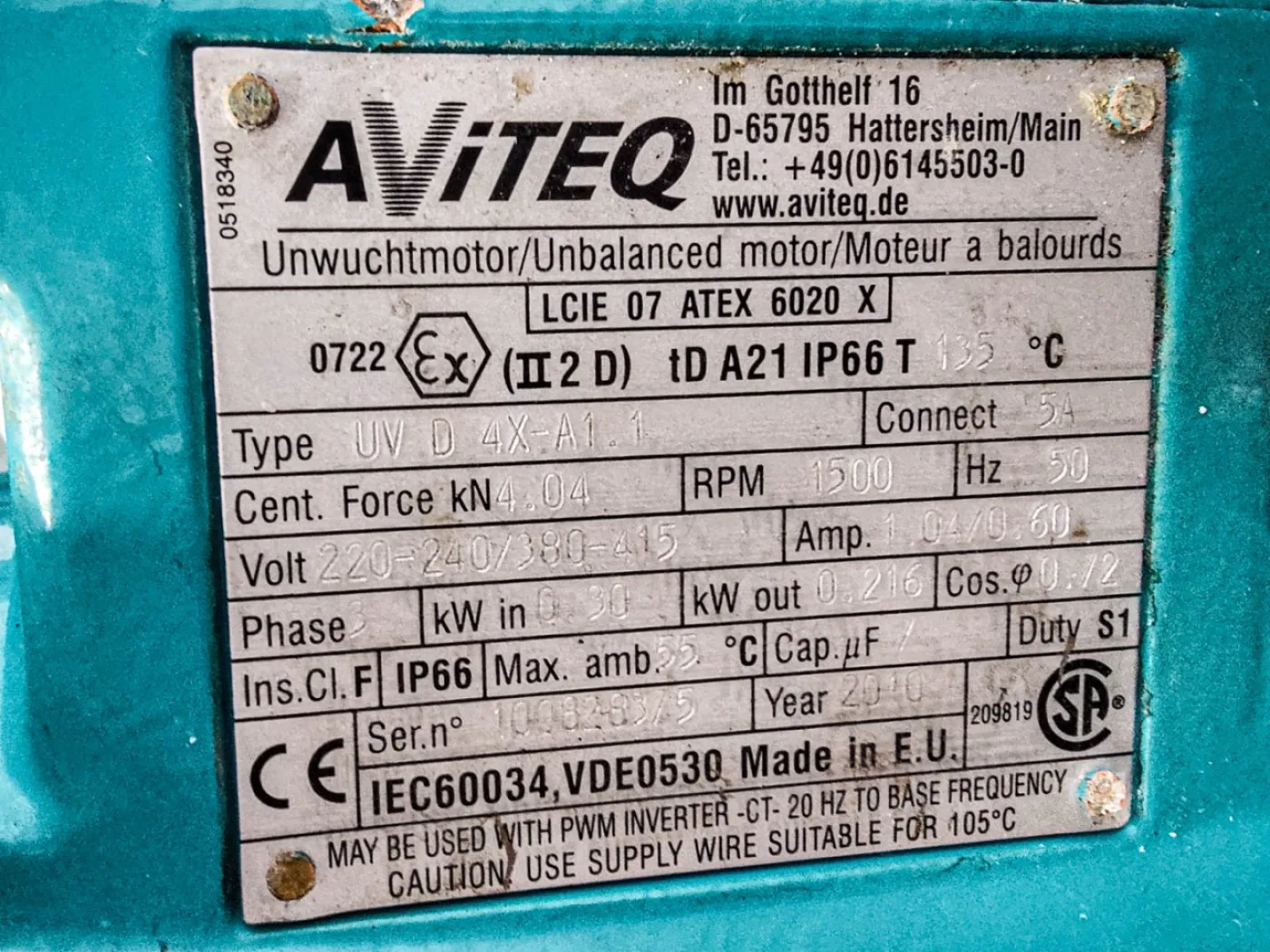 Aviteq R-800/2 - Vibro feeder - 4