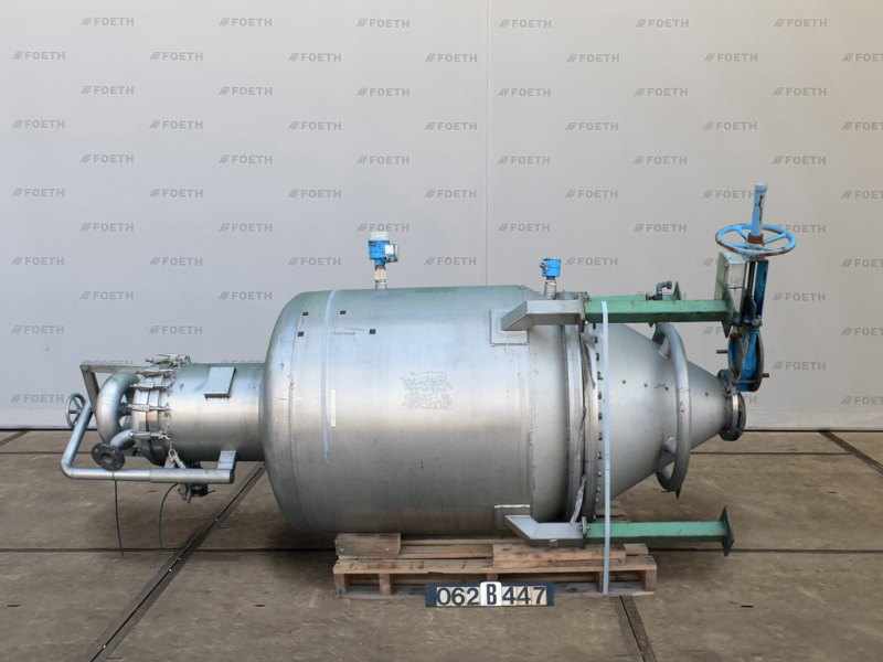 Techno-g Solids 1500 l - Pressure vessel