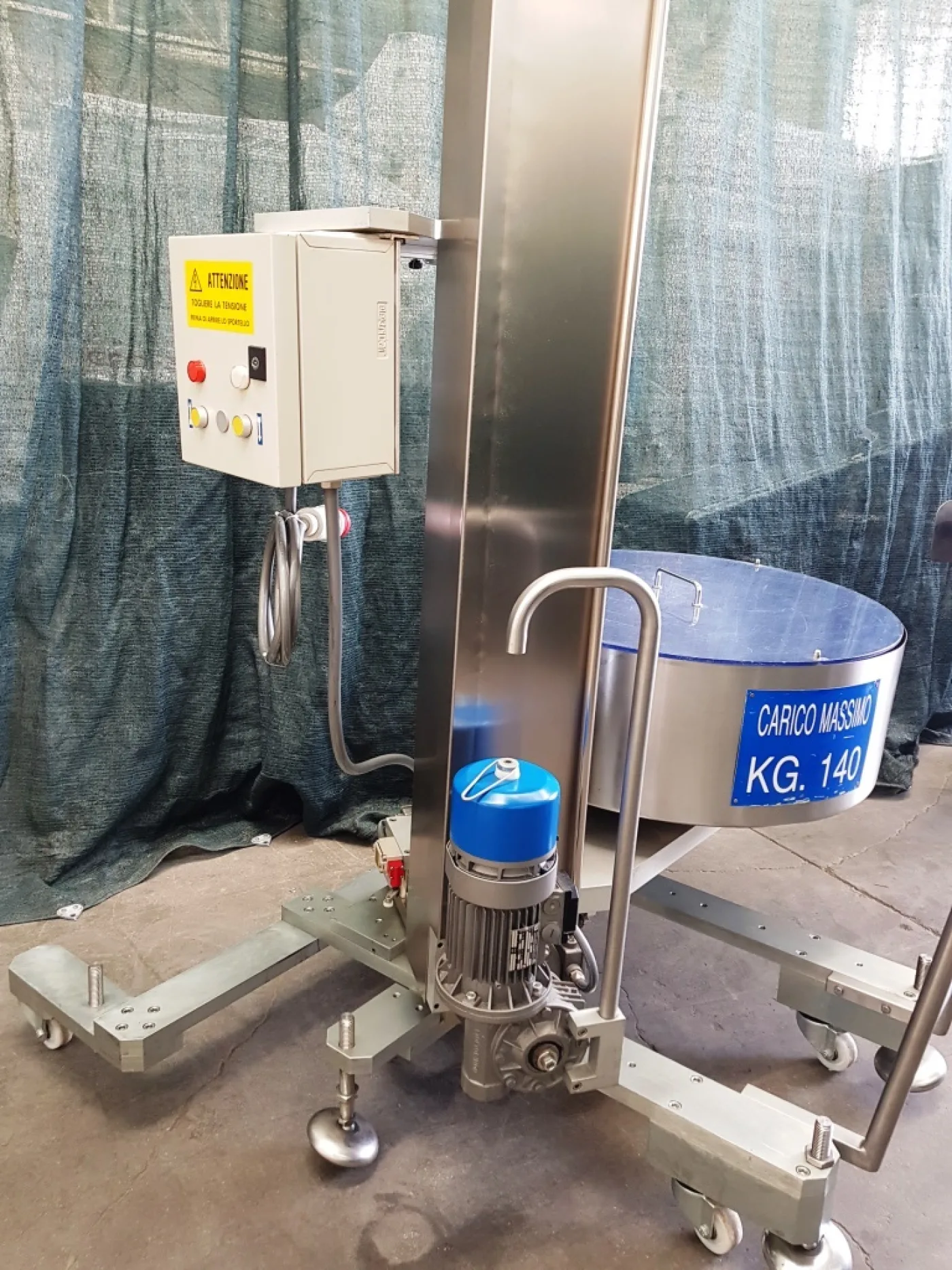 ELEVATORE ALIMENTATORE A COLONNA PER COMPRESSE – CAM-PARTENA - 7