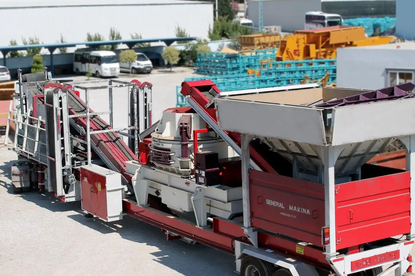 GNR-MVSI 900 — Mobile Vertical Shaft Impactor (VSI) Sand & Shaping Crusher - 8