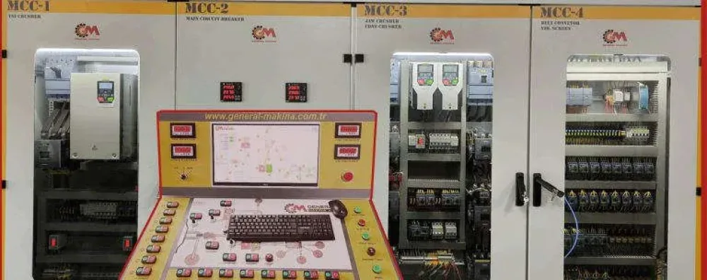 Automation & Control Sistemi | Konkasör and Concrete Santrali