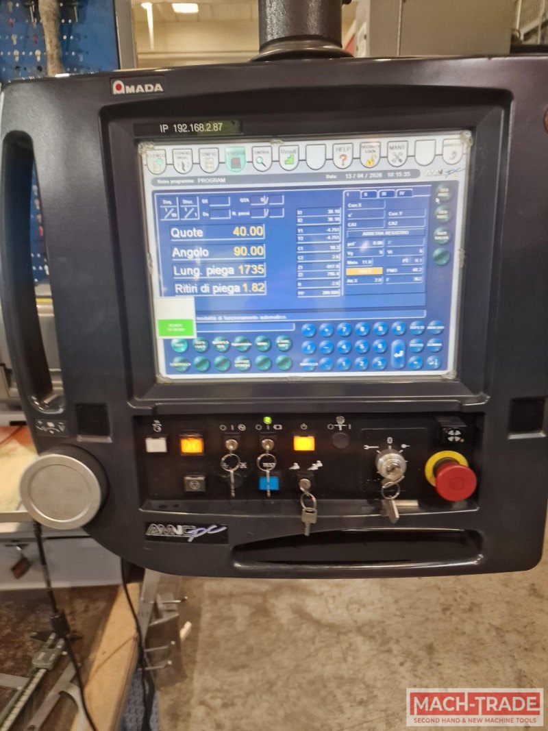 Press brake Amada HD 1703L NT year 2011