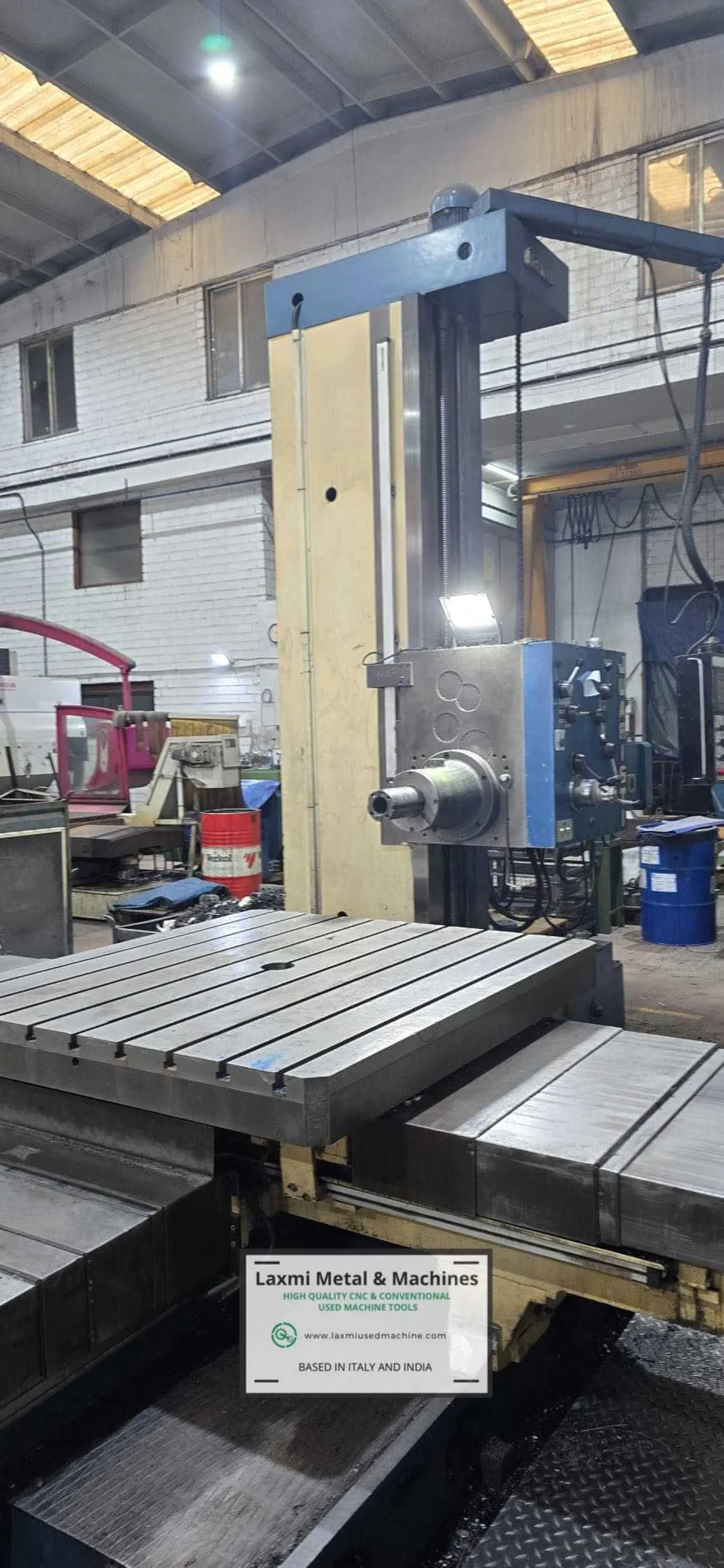 HORIZONTAL BORING MACHINE, JUARISTI - 2000 - Laxmi Metal & Machines, Rohtak - 1