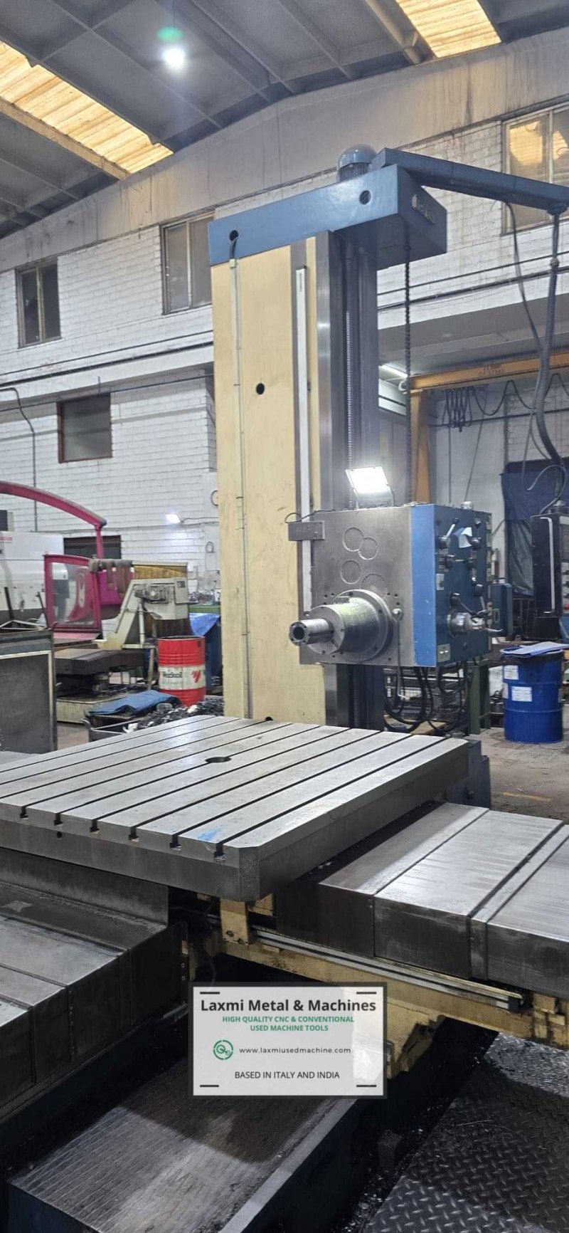 HORIZONTAL BORING MACHINE, JUARISTI - 2000 - Laxmi Metal & Machines, Rohtak