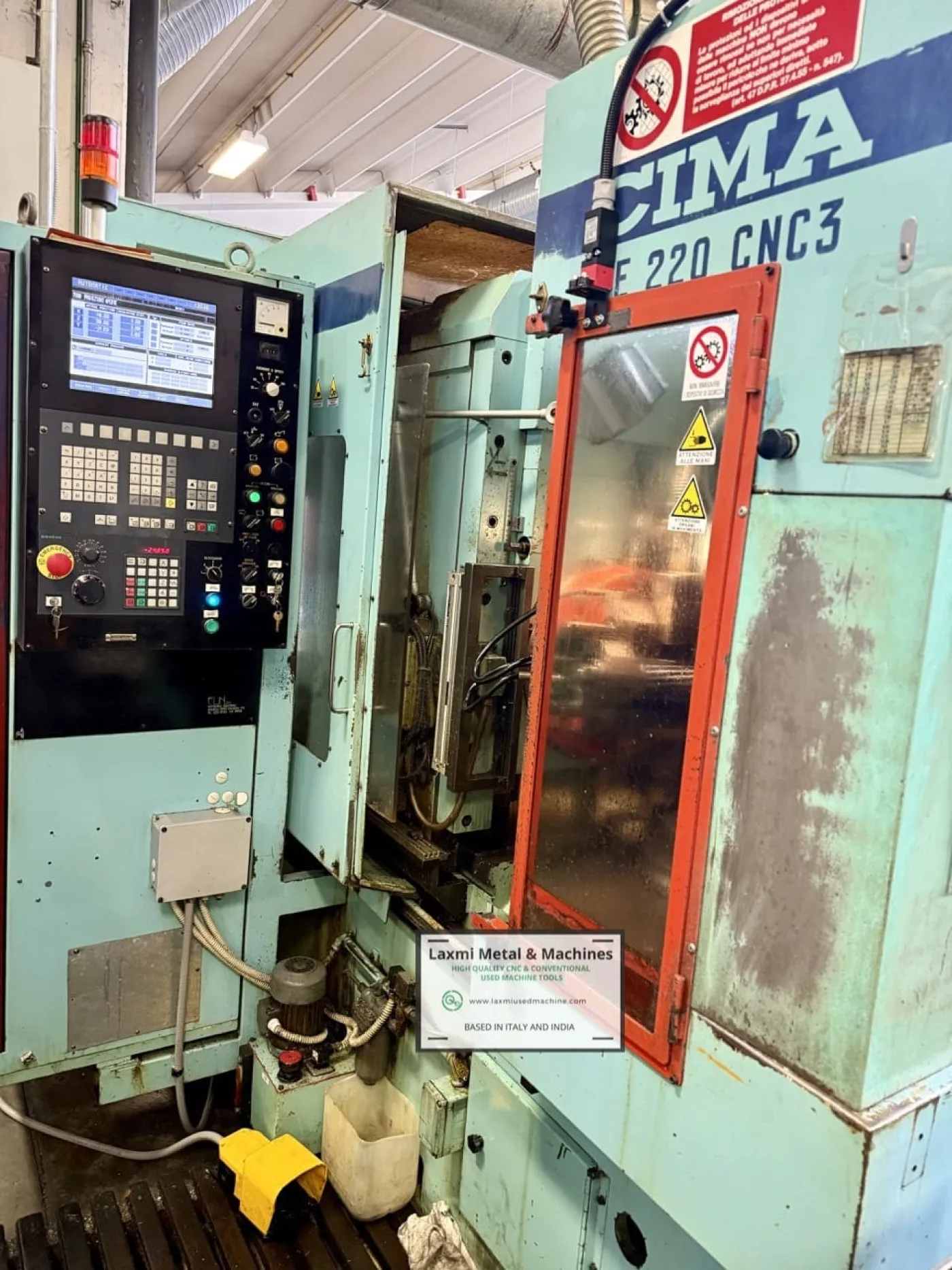 3 AXIS CNC GEAR HOBBING, CIMA - CE 220 with siemens - Laxmi Metal & Machines, Rohtak - 2
