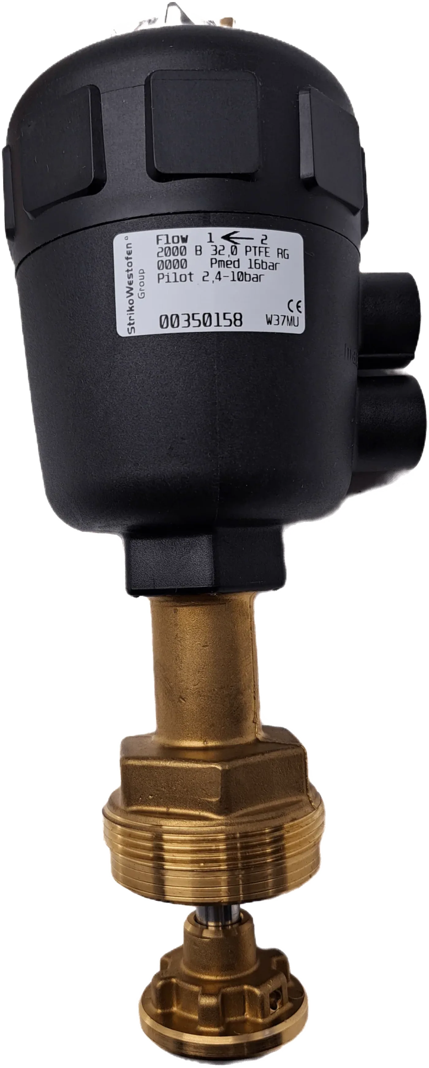 StrikoWestofen / Bürkert 2/2 Wege Schrägsitzventil Type 2000 / 00350158 - 3