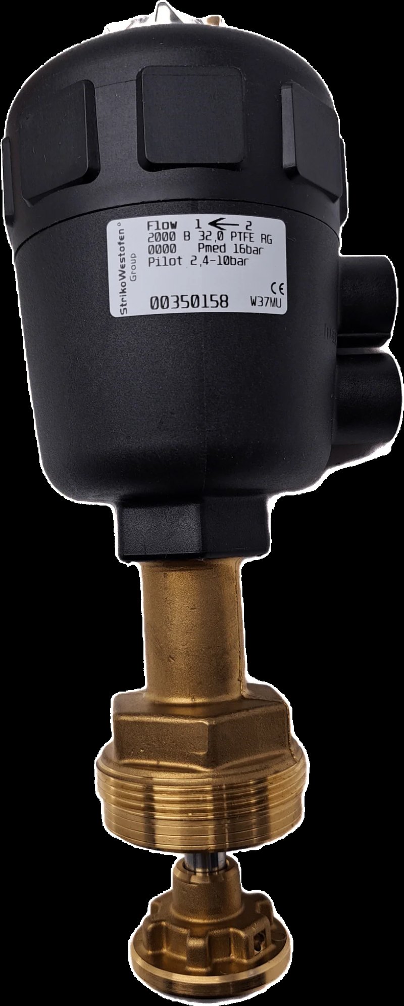 StrikoWestofen / Bürkert 2/2 Wege Schrägsitzventil Type 2000 / 00350158
