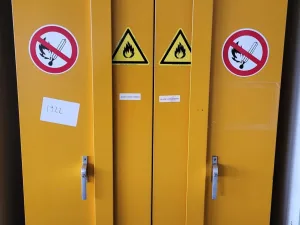 1922 - Used Dupa chemical storage cabinet