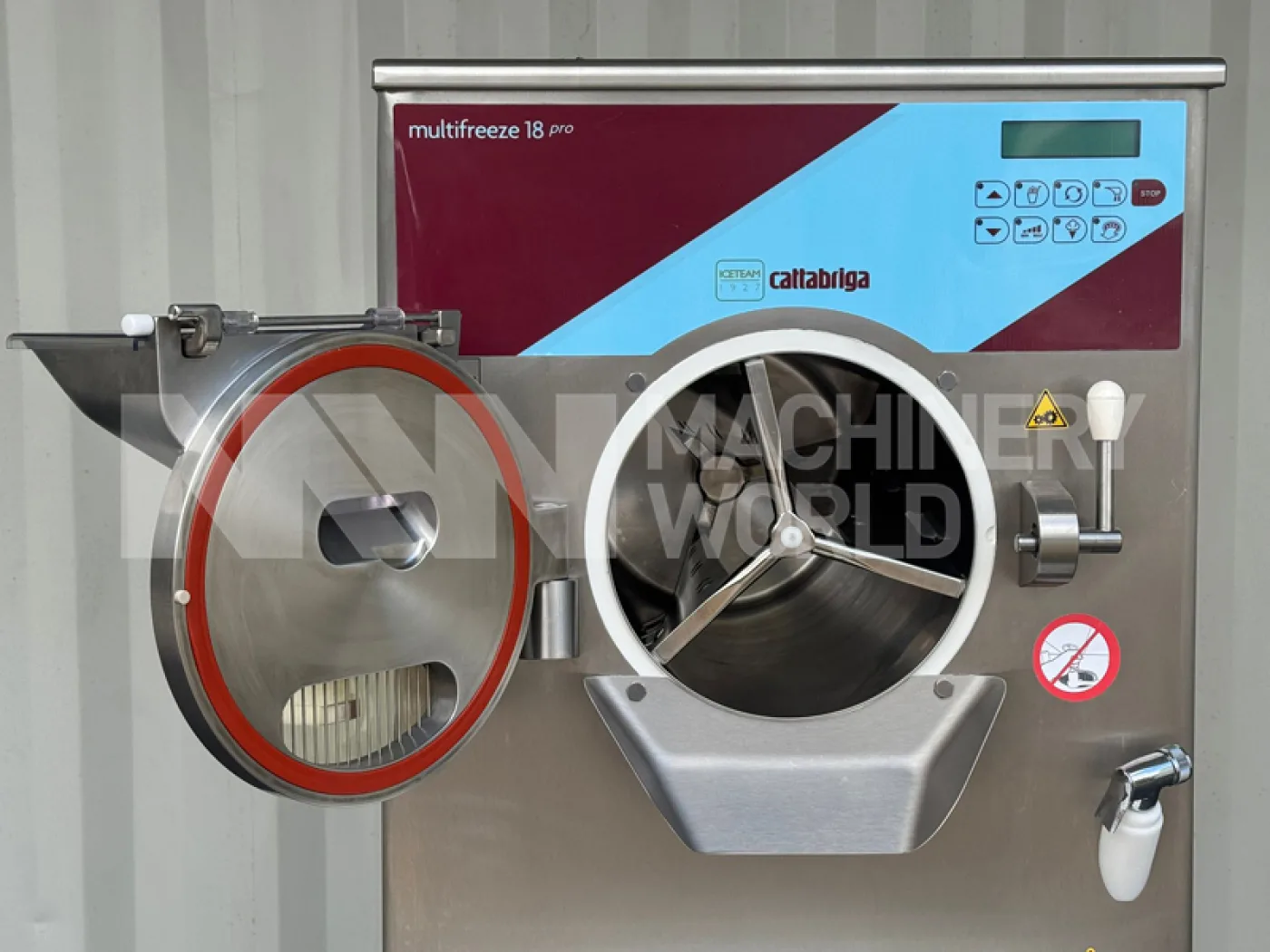 Cattabriga Multifreeze 18 Pro Ice Cream Batch Freezer (Year 2022) - 6