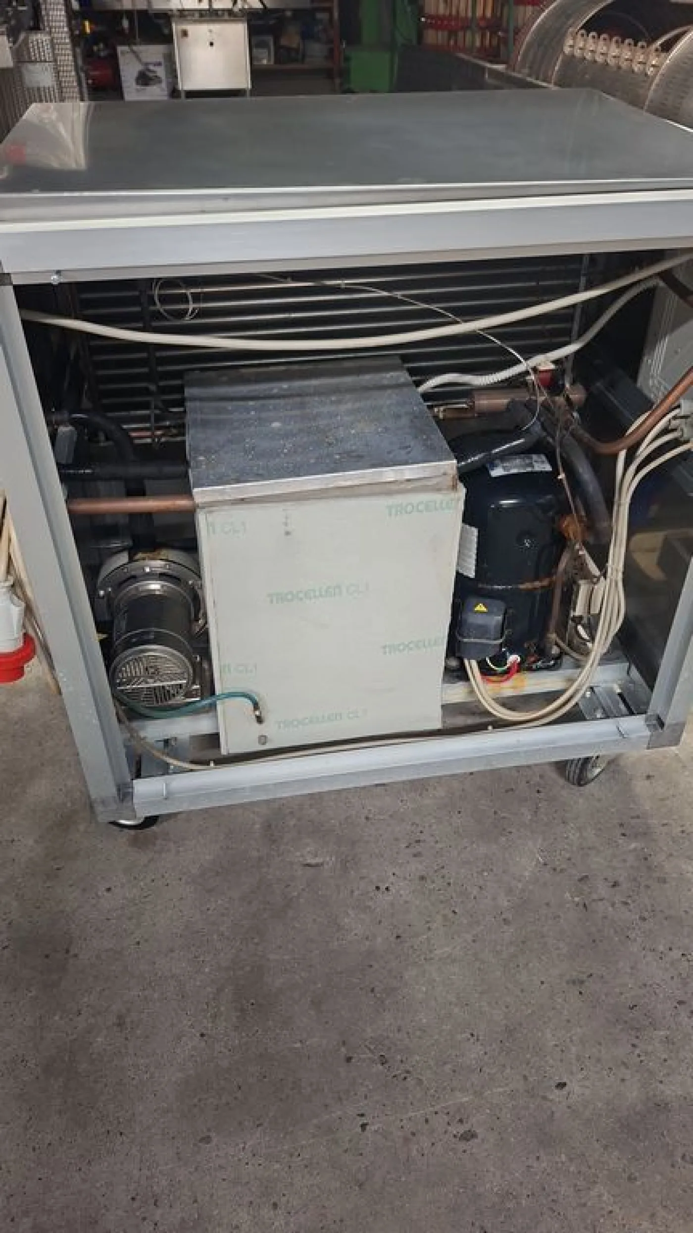 REFRIGERATED PLANT FRISO 4,5 KW IN STAINLESS STEEL, SECOND HAND MACHINE - 6
