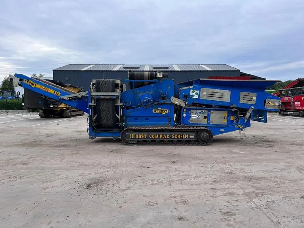 2016 Herbst Compac S52 Tracked Vibrating Screen Screener