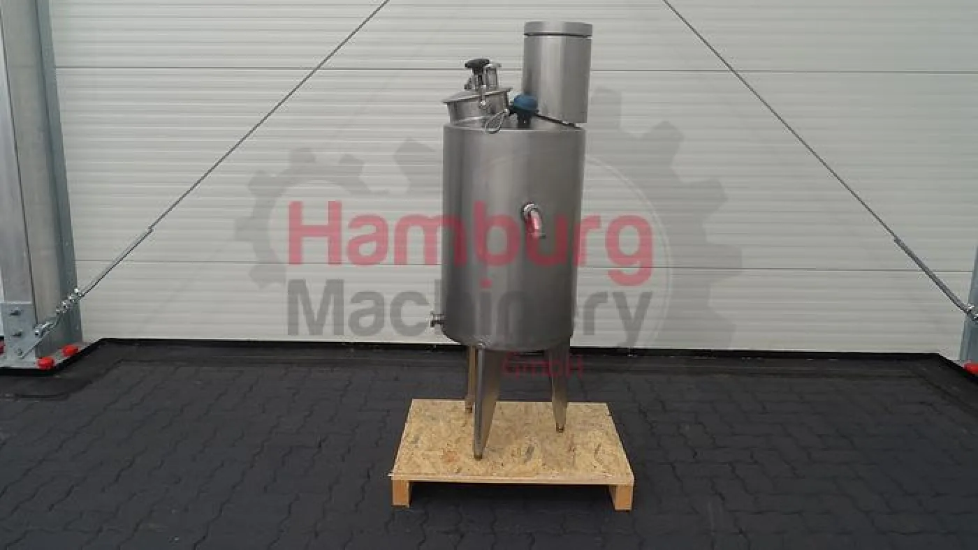 Small single jacketed tank with propellor agitator, 120 liter - 1