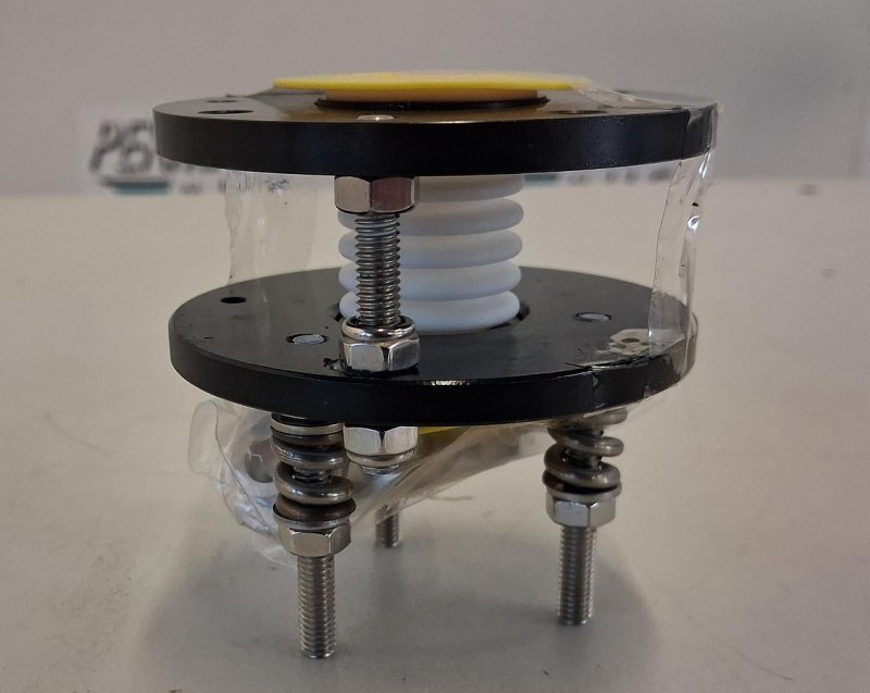 Normag PTFE-Kompensatorelement mit Flanschanschluss DN 15