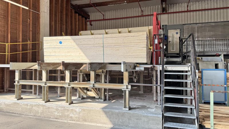 Waco - Jonab - Kallfass high speed cutting-planing-bundling line